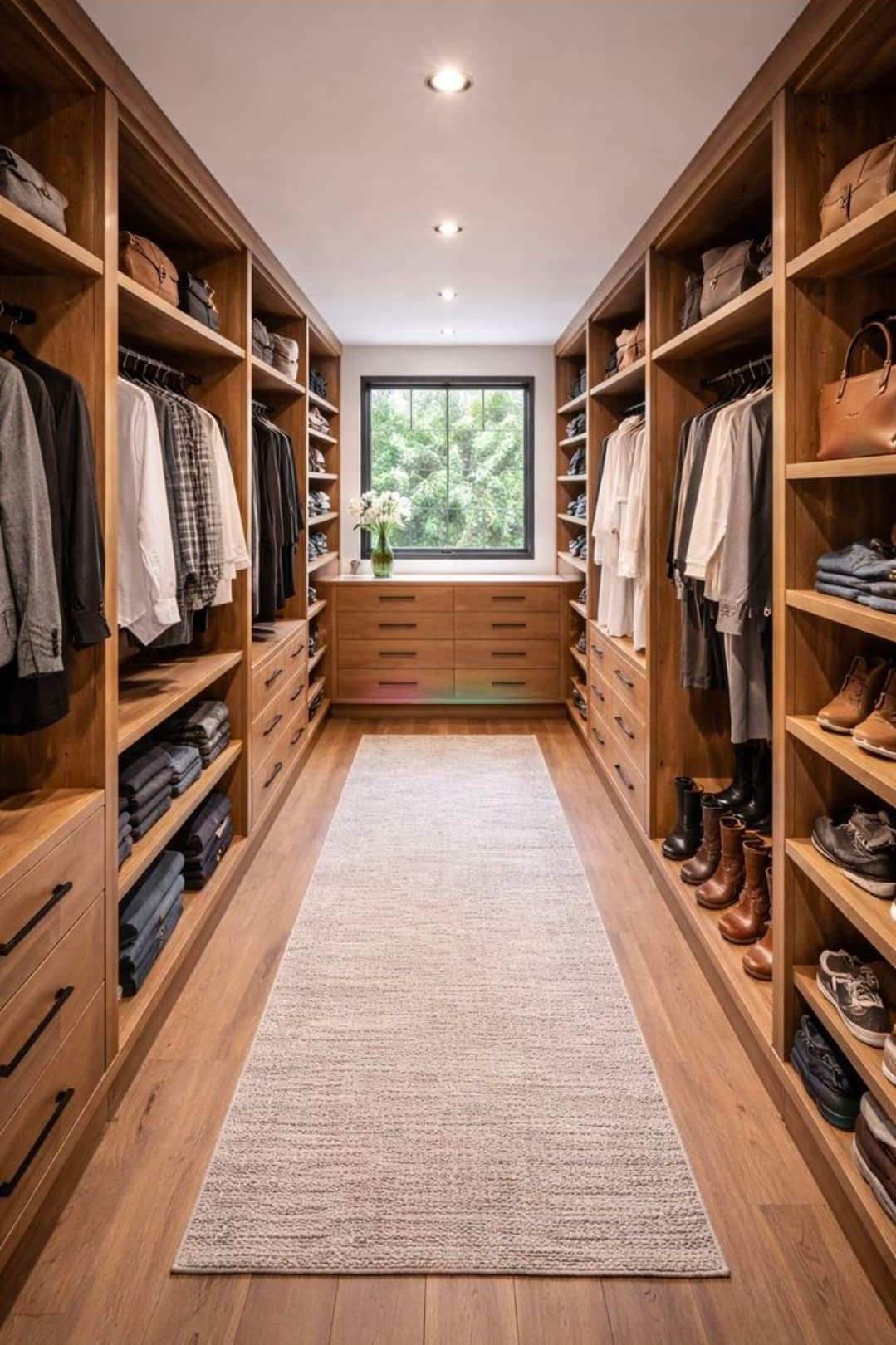 Walk-in de chambre sur mesure